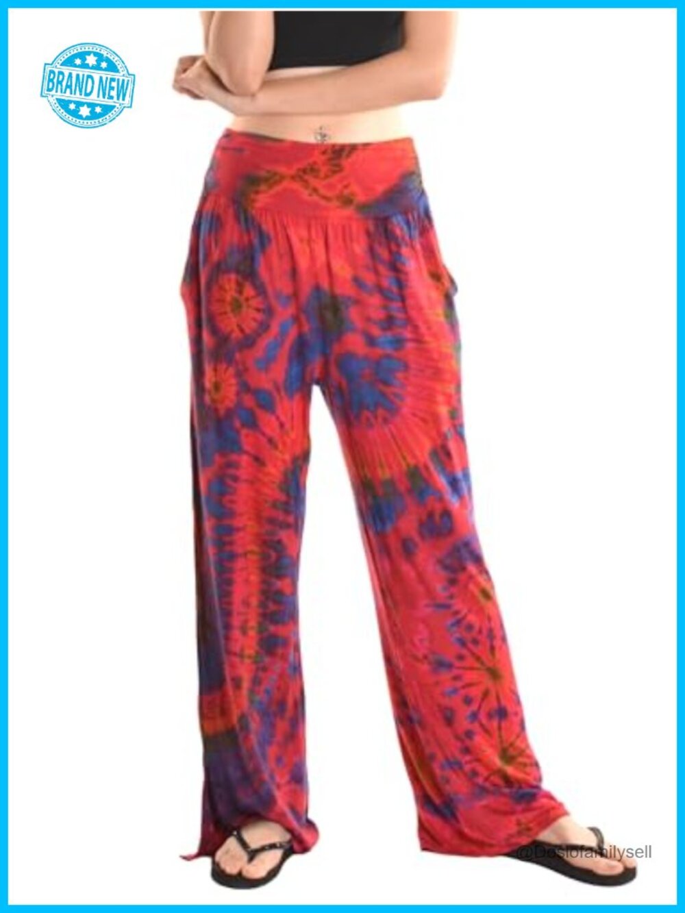 High Waist Wide Leg Yoga Pants with Pockets Slit Lounge Sweatpants Oversized